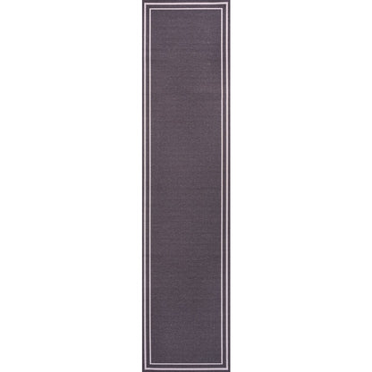 Sloane Classic 2-Stripe Border Washable Area Rug