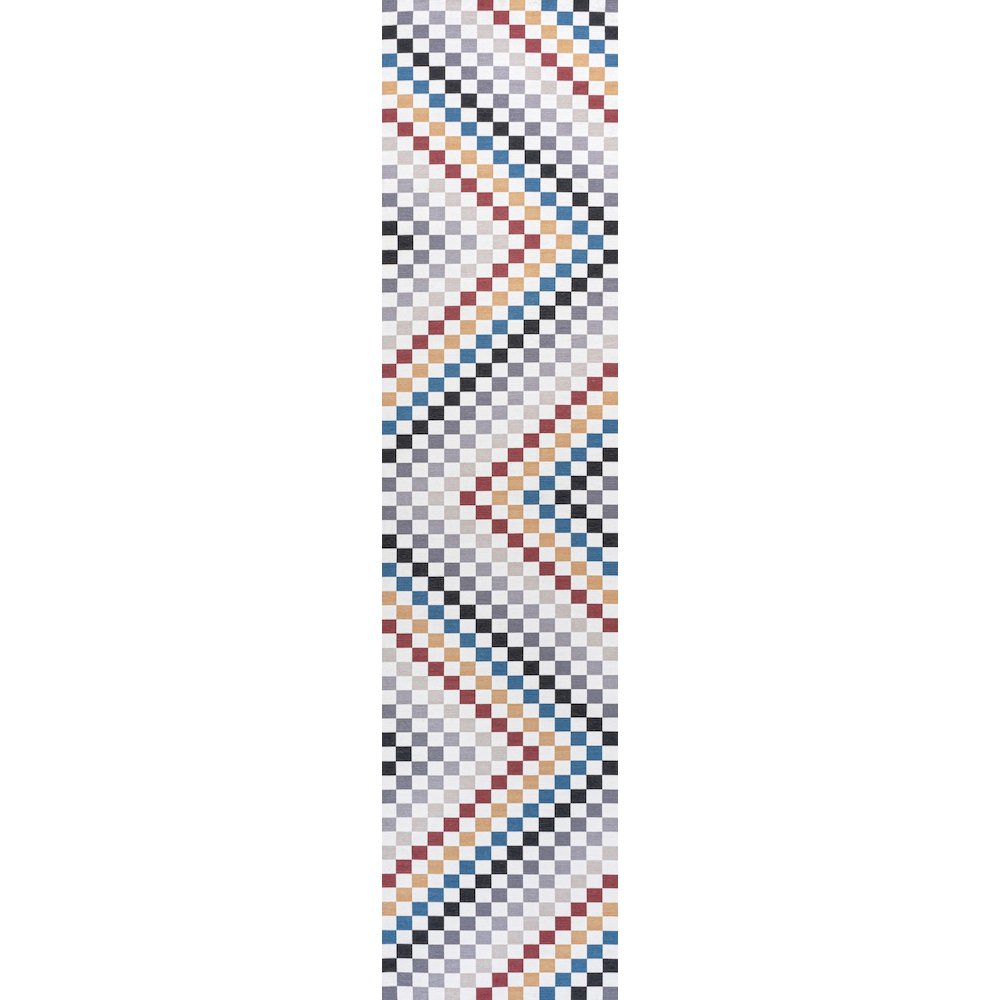 Sloane Classic 2-Stripe Border Washable Area Rug