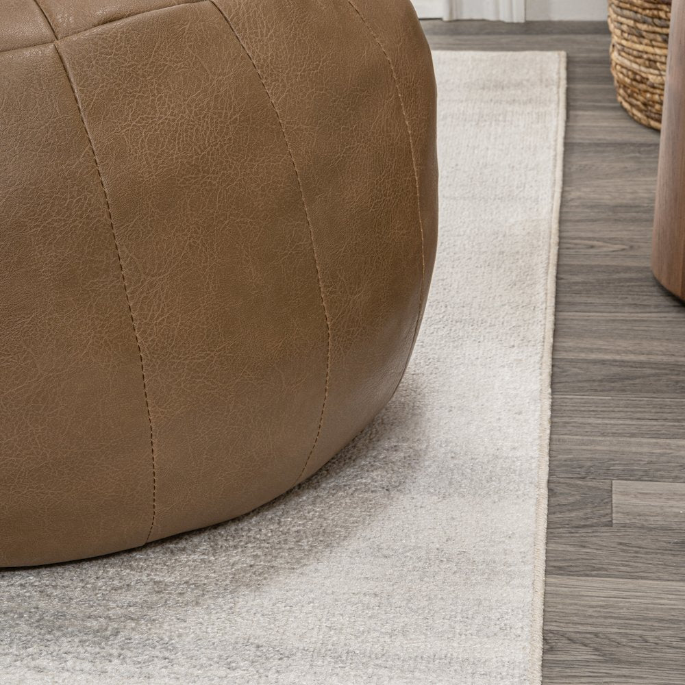 Kalla Geometric Modern Low-Pile Machine-Washable Runner Rug