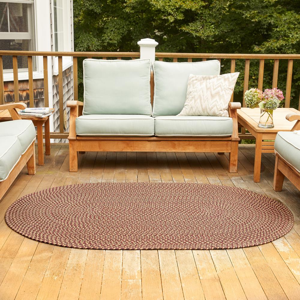 Camden Garnet Tweed 4' Round