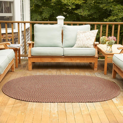 Camden Garnet Tweed 4' Round