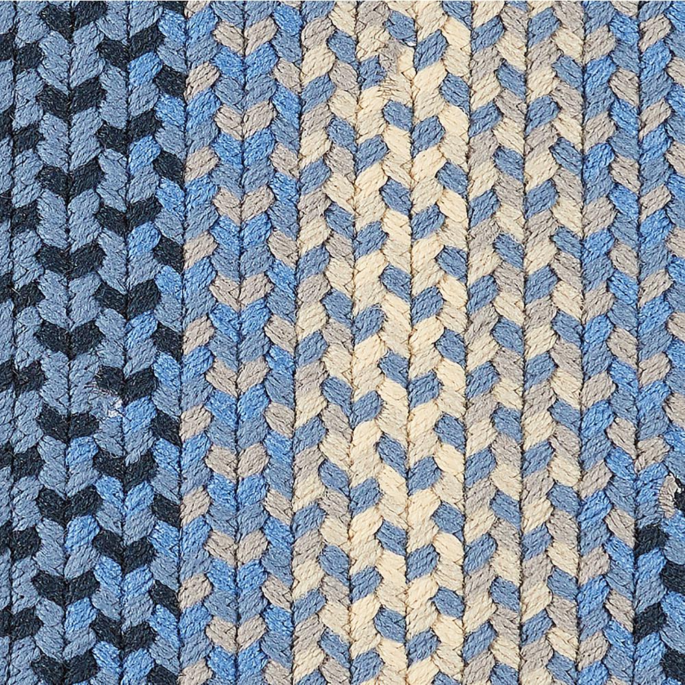 Twin River Blue Multi 7X9 Oval
