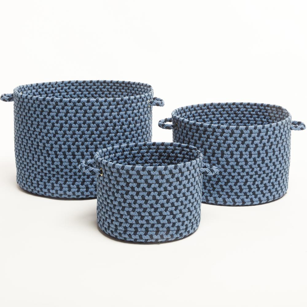 Twin River Blue Multi 7X9 Oval