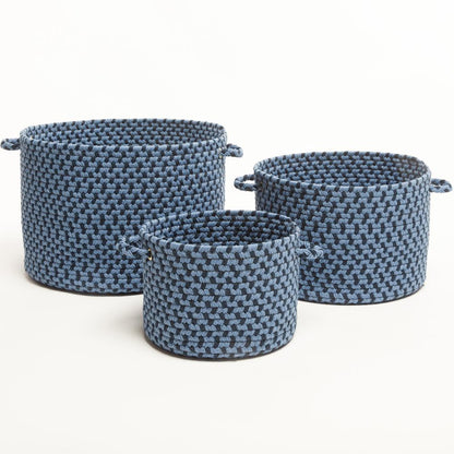 Twin River Blue Multi 7X9 Oval