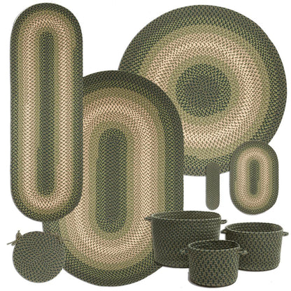 Twin River Green Multi 18" x 12" Basket