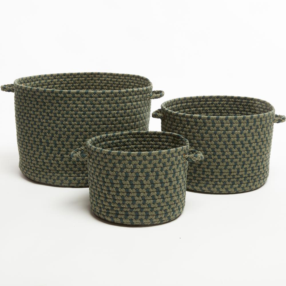 Twin River Green Multi 18" x 12" Basket