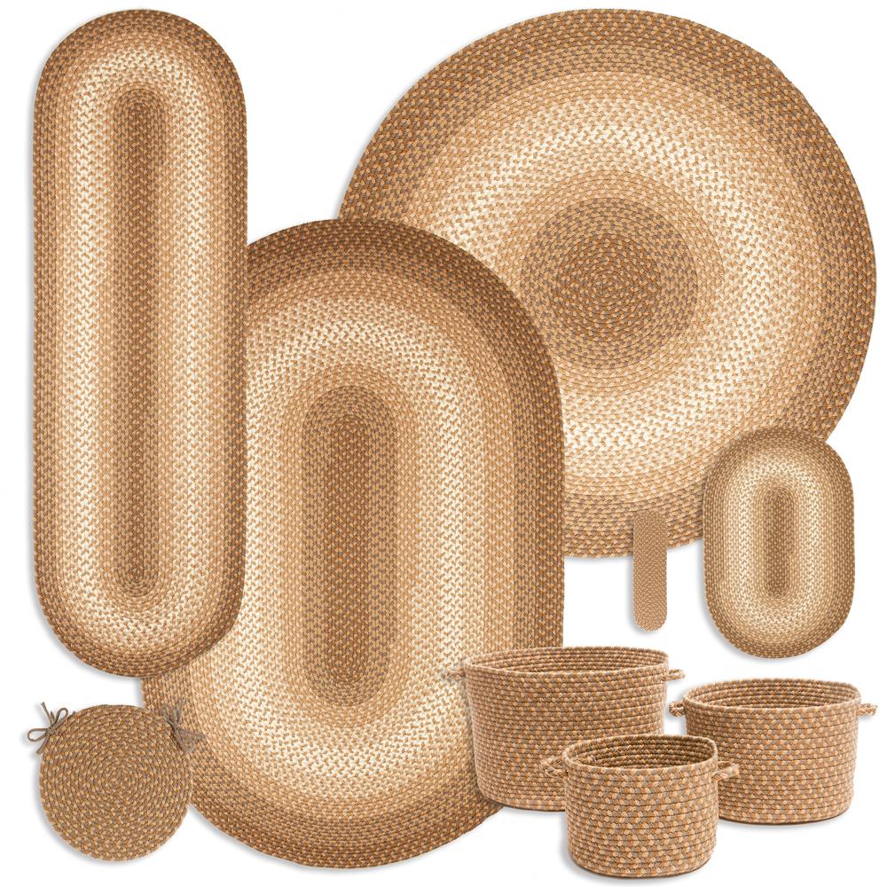 Twin River Natural Multi 14" x 10" Basket