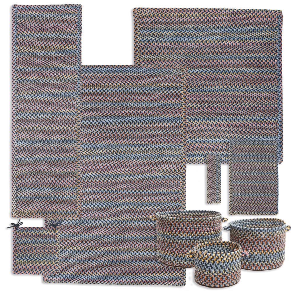 Woodstock Indigo Multicolor 8' Square