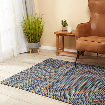 Woodstock Indigo Multicolor 8' Square