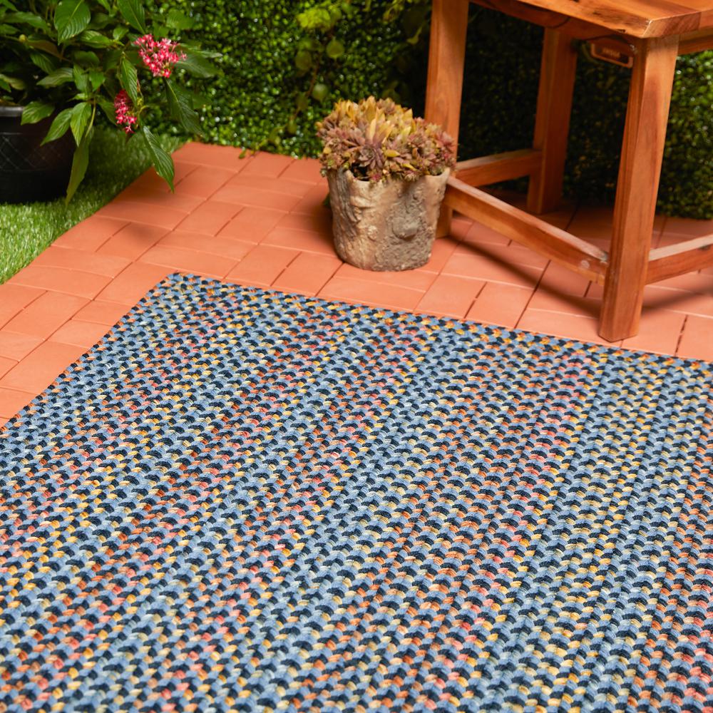Woodstock Indigo Multicolor 8' Square