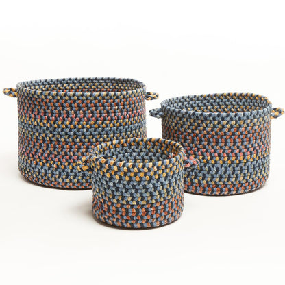 Woodstock Indigo Multicolor 8' Square