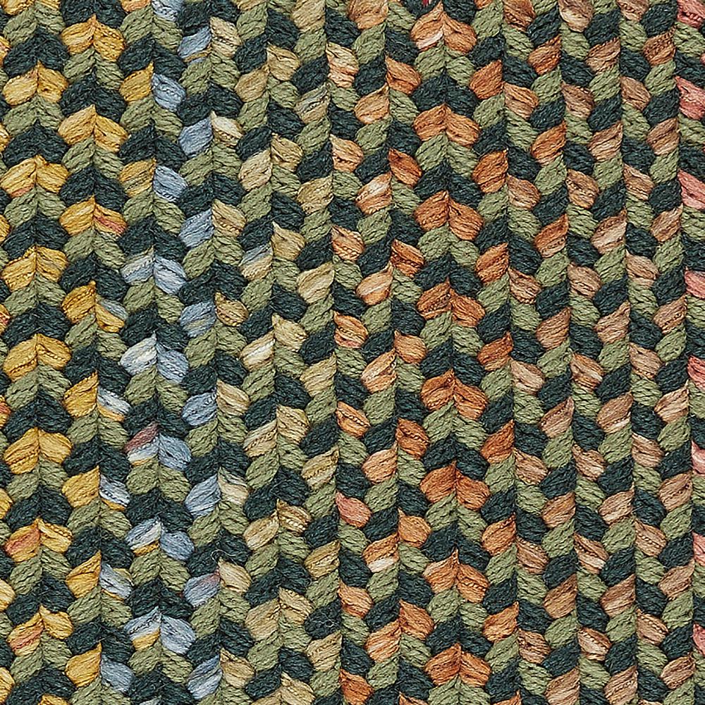 Woodstock Forest Multicolor 8X11 Rectangle