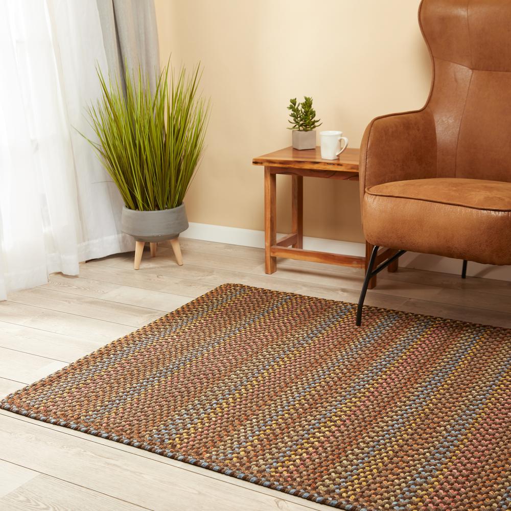 Woodstock Hickory Multicolor 3X5 Rectangle