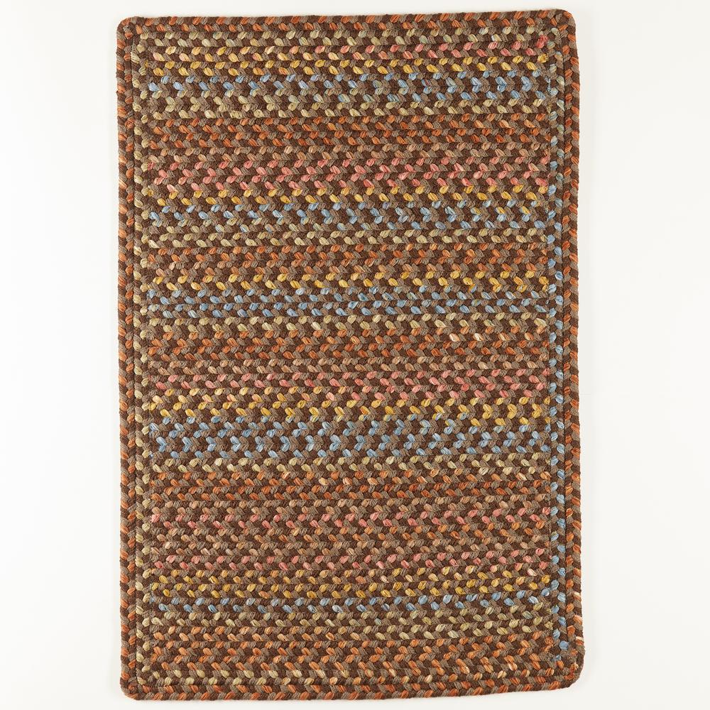 Woodstock Hickory Multicolor 3X5 Rectangle