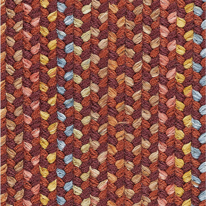 Woodstock Maroon Multicolor 6' Square