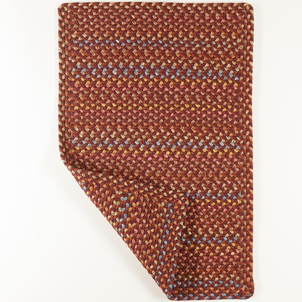 Woodstock Maroon Multicolor 6' Square