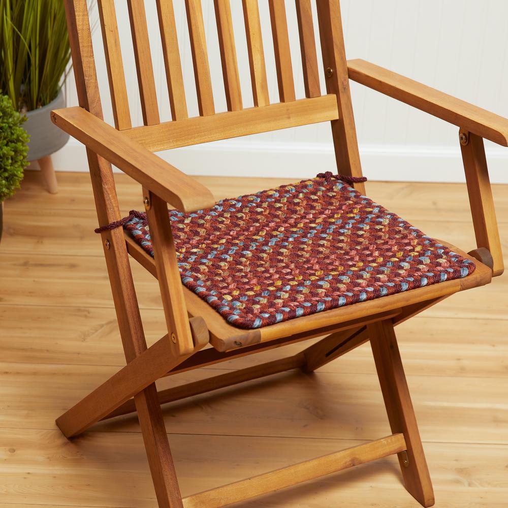 Woodstock Maroon Multicolor 10' Square