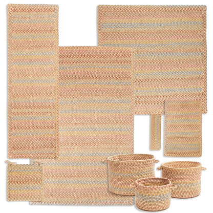 Woodstock Khaki Multicolor 14" x 10" Basket