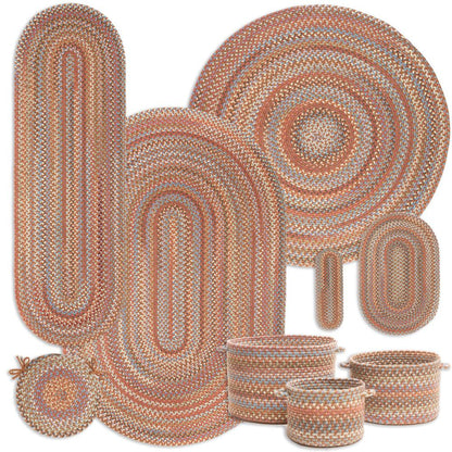 Bar Harbor Bombay Multi 5X8 Oval