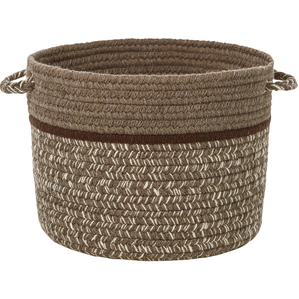 Casual Comfort Mocha Banded 10" x 8" Basket