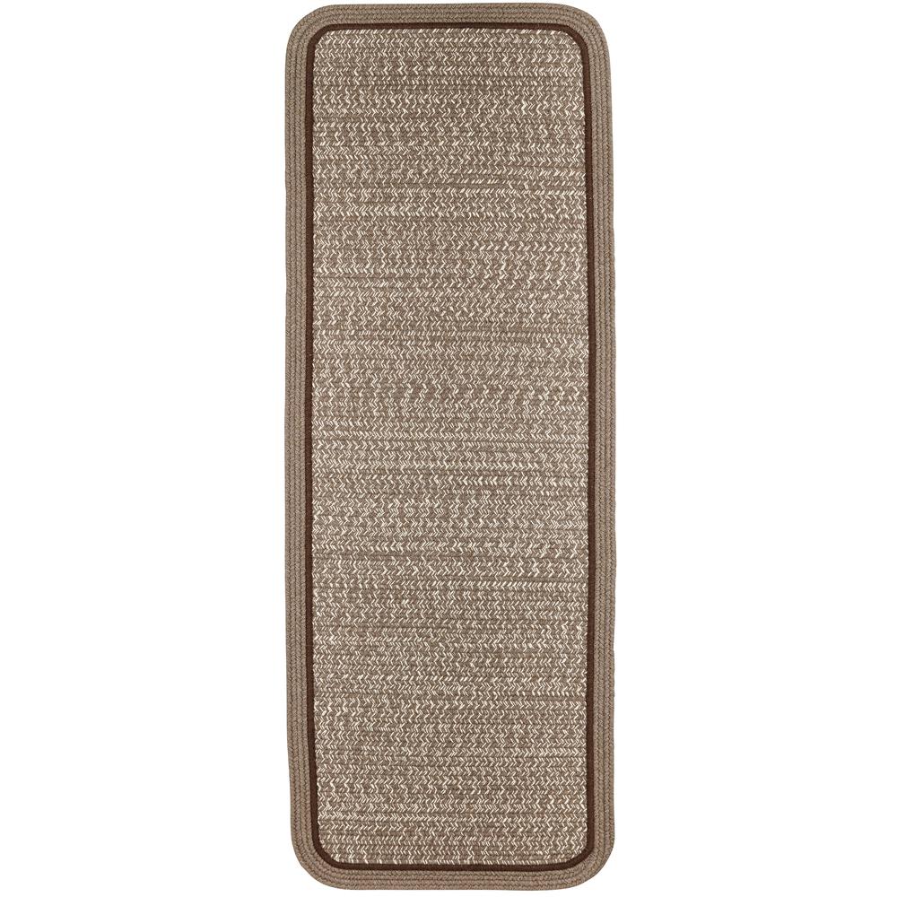 Casual Comfort Mocha Banded 2X6 Rect-Runner
