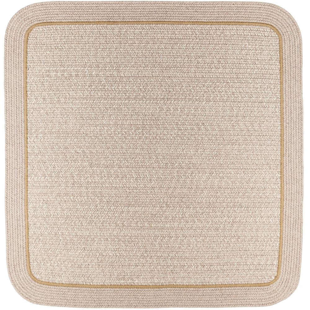 Casual Comfort Sesame Banded 4' Square