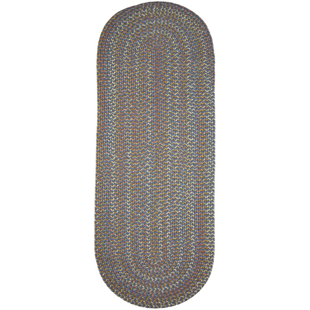 Cypress Marina Blue 2X6 Oval