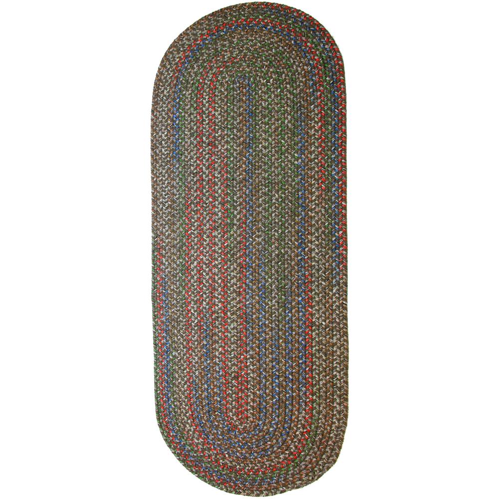 Katie Dk Taupe Multi 2X6 Oval