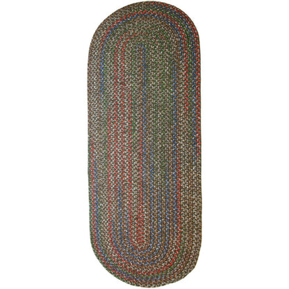 Katie Dk Taupe Multi 2X6 Oval
