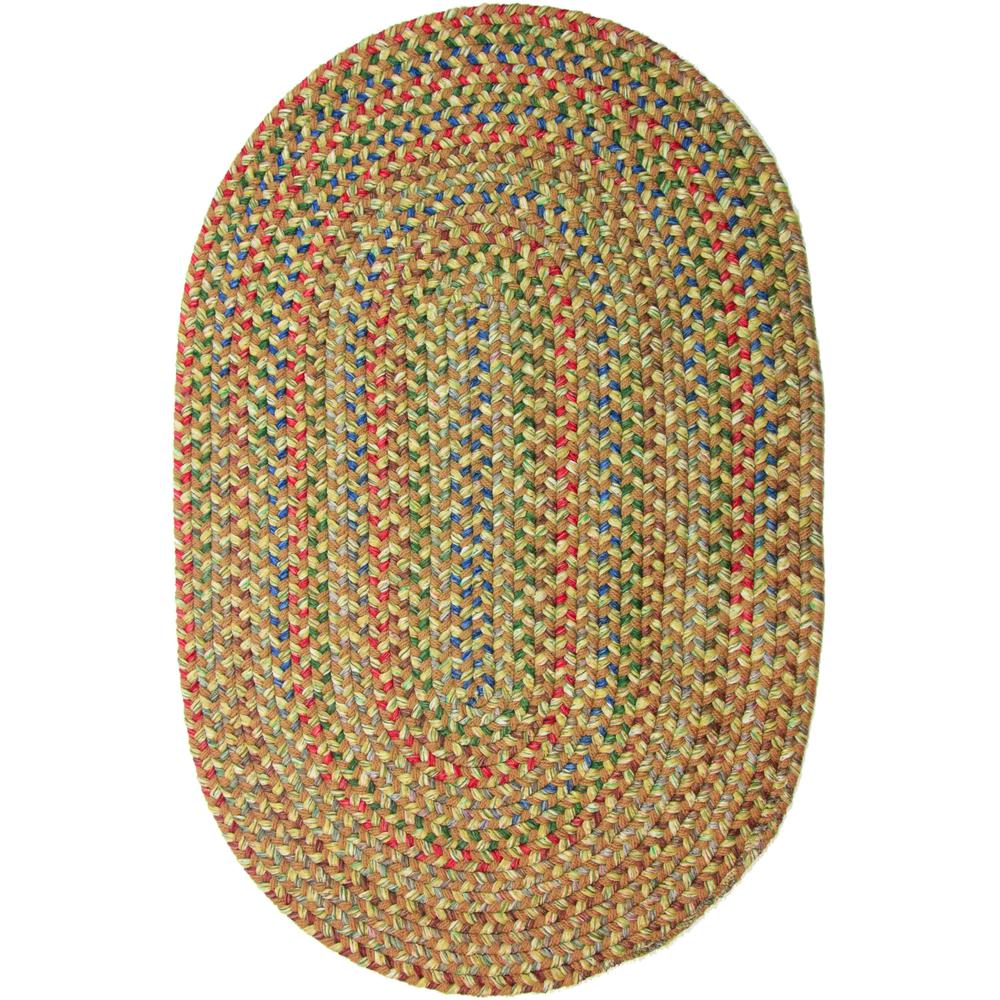 Katie Camel Multi 2X3 Oval