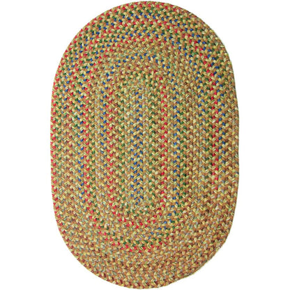 Katie Camel Multi 2X3 Oval
