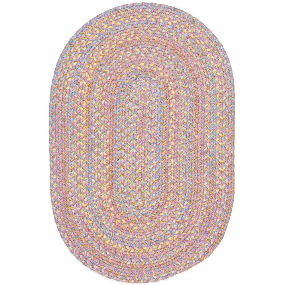 Playtime Pink Multi  2X3 Oval