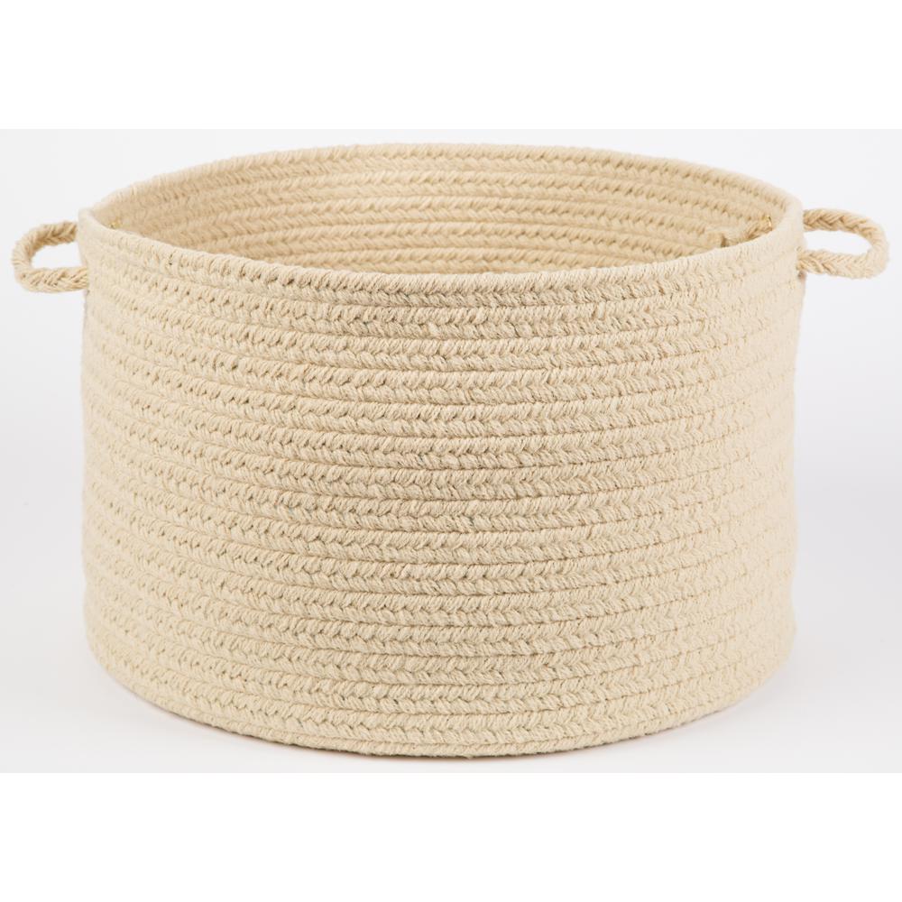 WearEver Cream Poly 18" x 12" Basket