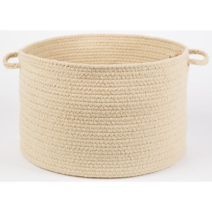 WearEver Cream Poly 18" x 12" Basket