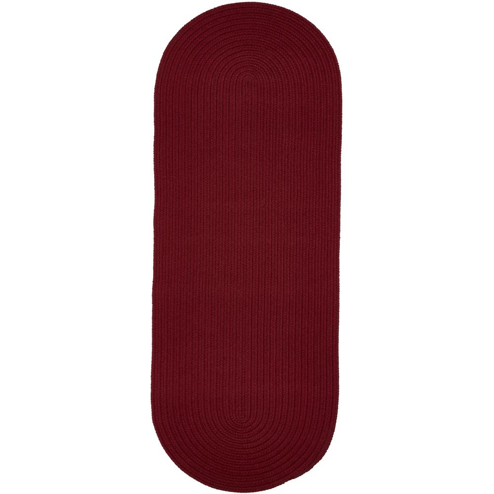WearEver Colonial Red Poly 2X6 Oval