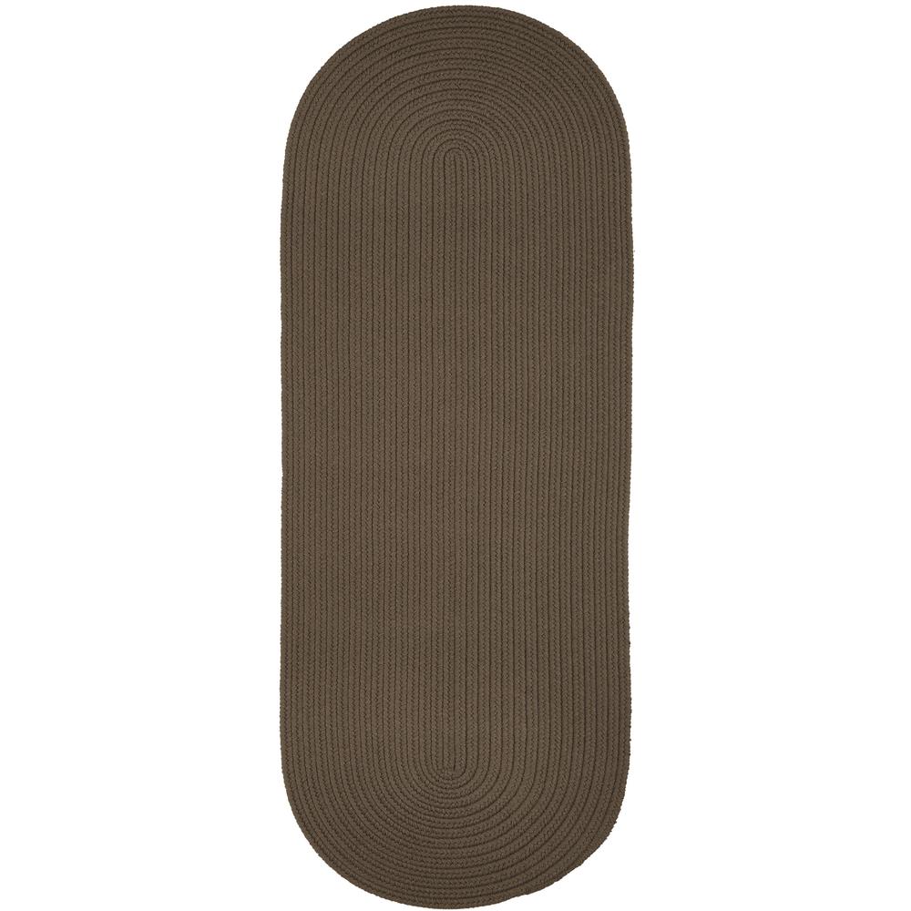 WearEver Dark Taupe Poly 2X6 Oval