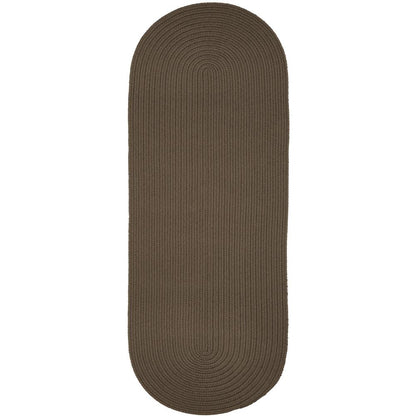 WearEver Dark Taupe Poly 2X6 Oval