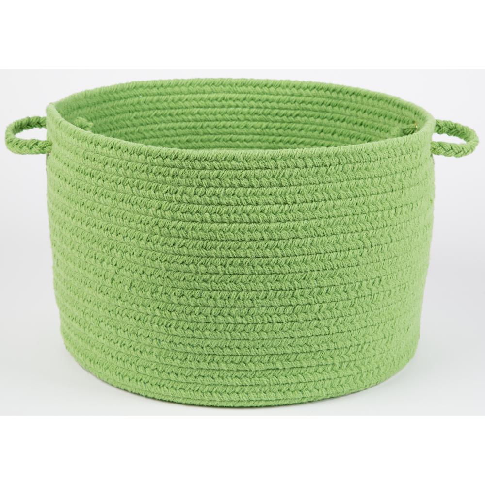 WearEver Key Lime Poly 18" x 12" Basket