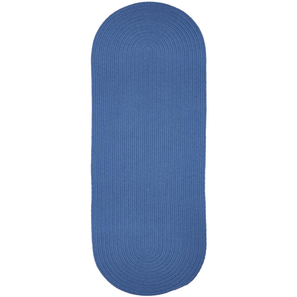 WearEver French Blue Poly 2X8 Oval