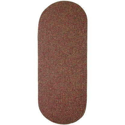 Sandi Sangria Tweed 2X6 Oval