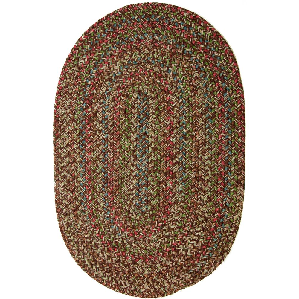 Sophia Brown multicolored 2X3 Oval