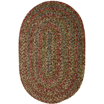 Sophia Brown multicolored 2X3 Oval