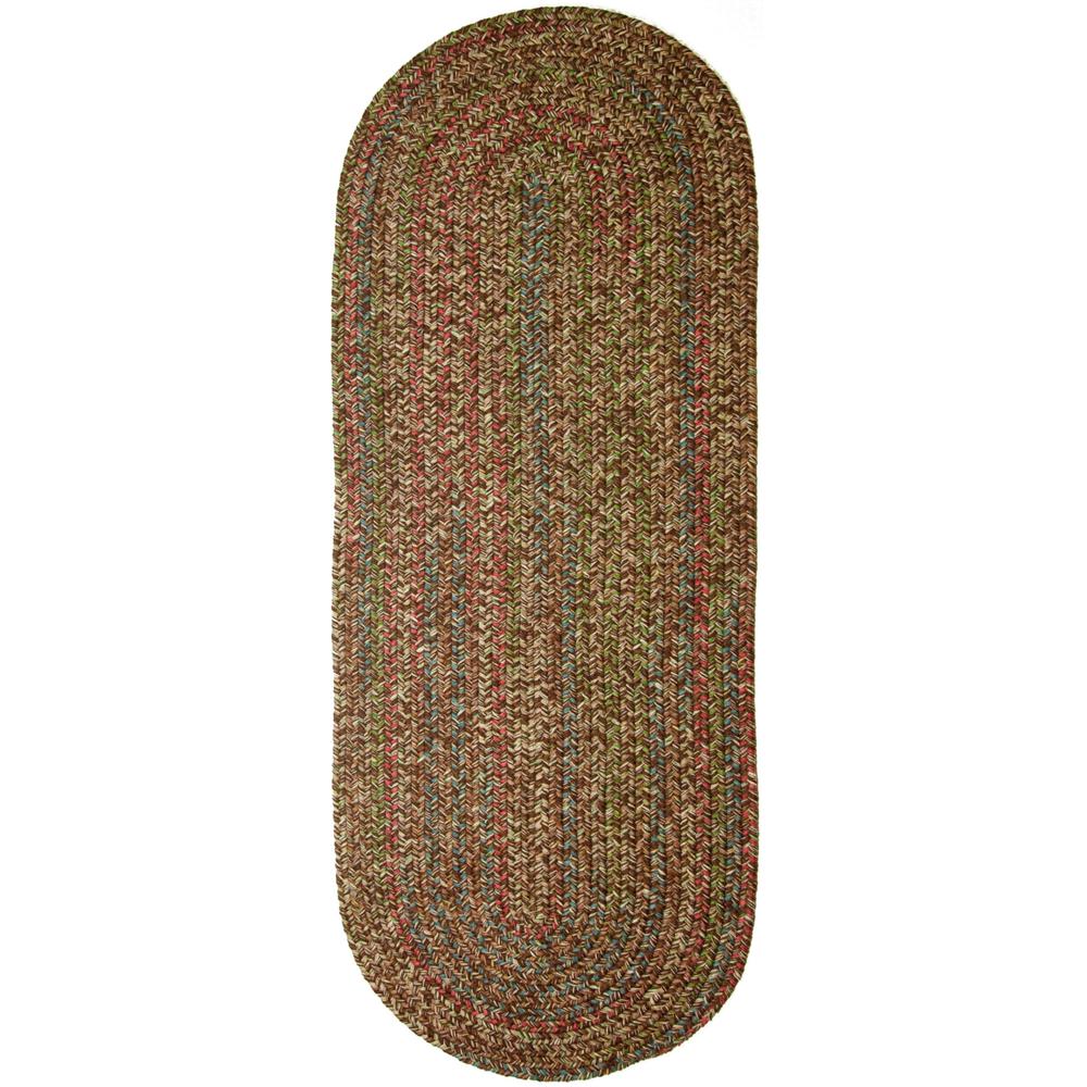 Sophia Brown multicolored 2X6 Oval