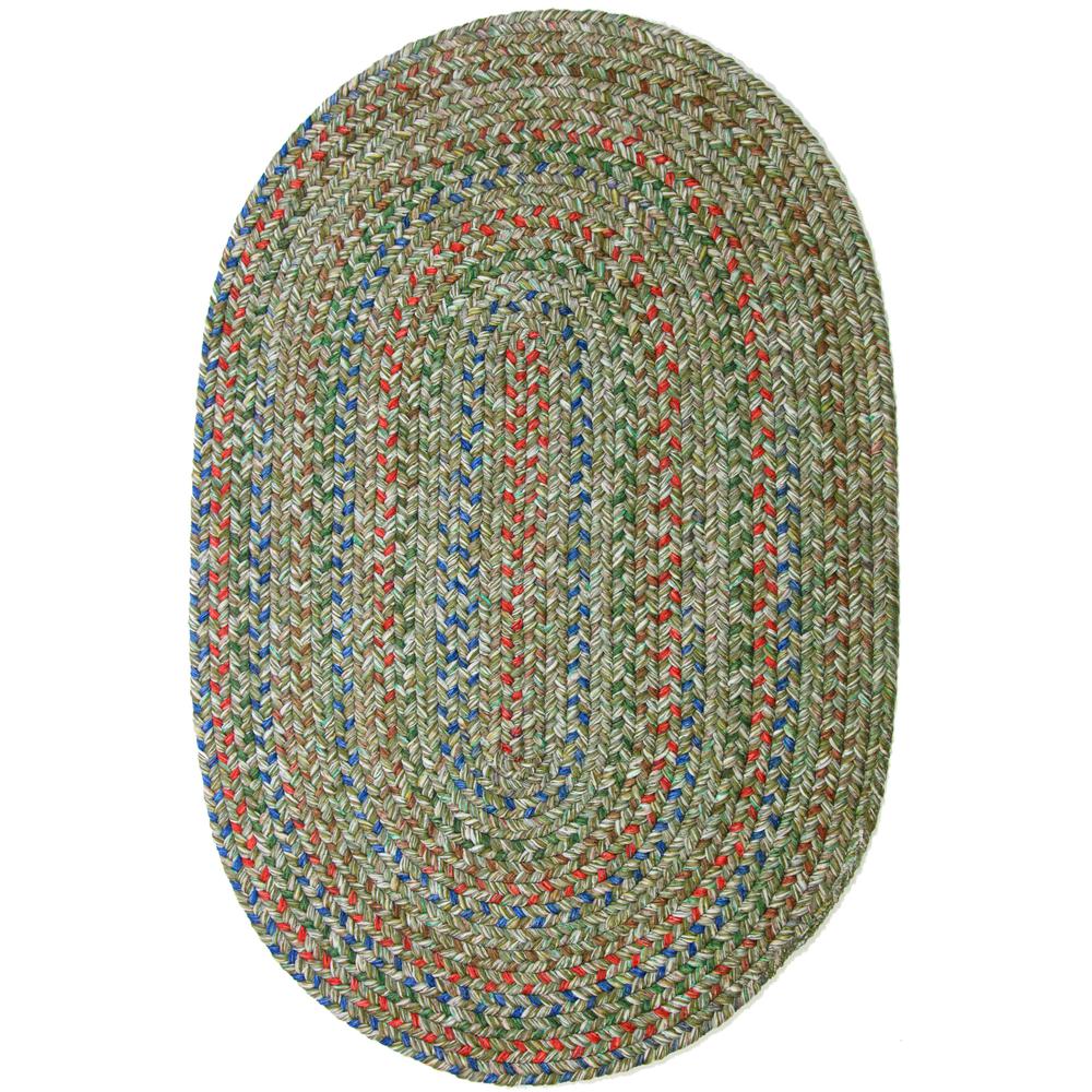 Sophia Moss green multicolored 2X3 Oval