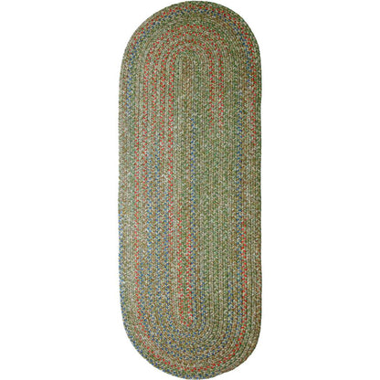 Sophia Moss green multicolored 2X6 Oval
