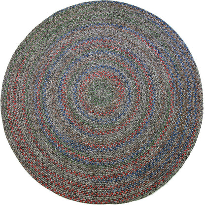 Sophia Graphite gray multicolored 6' Round