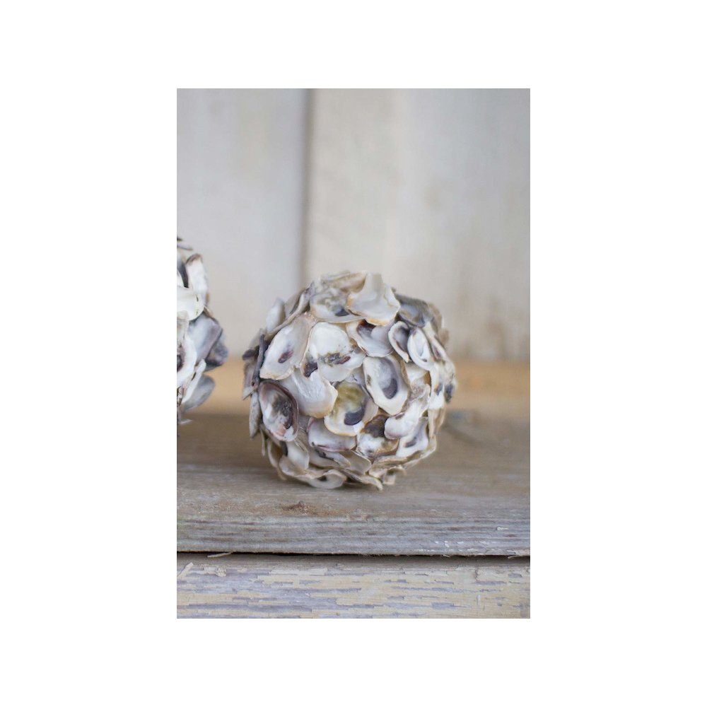 Oyster Shell Sphere