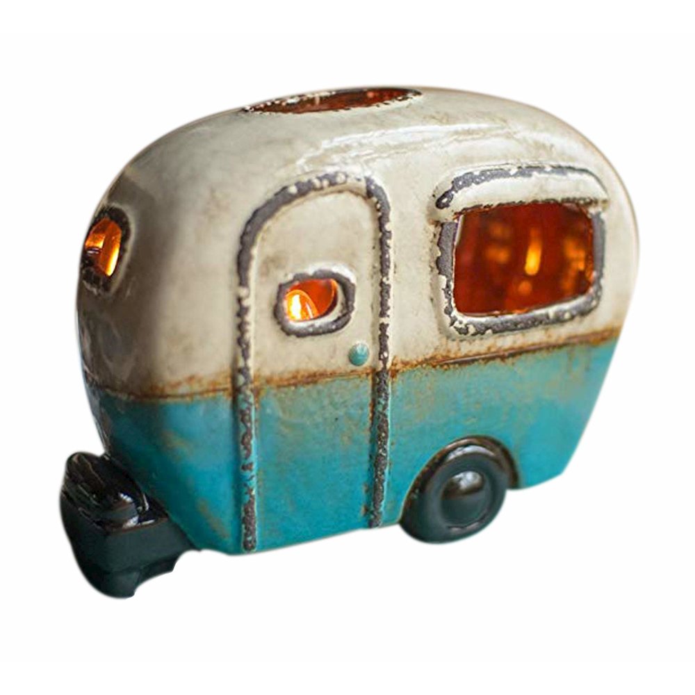 Ceramic Camper Lamp