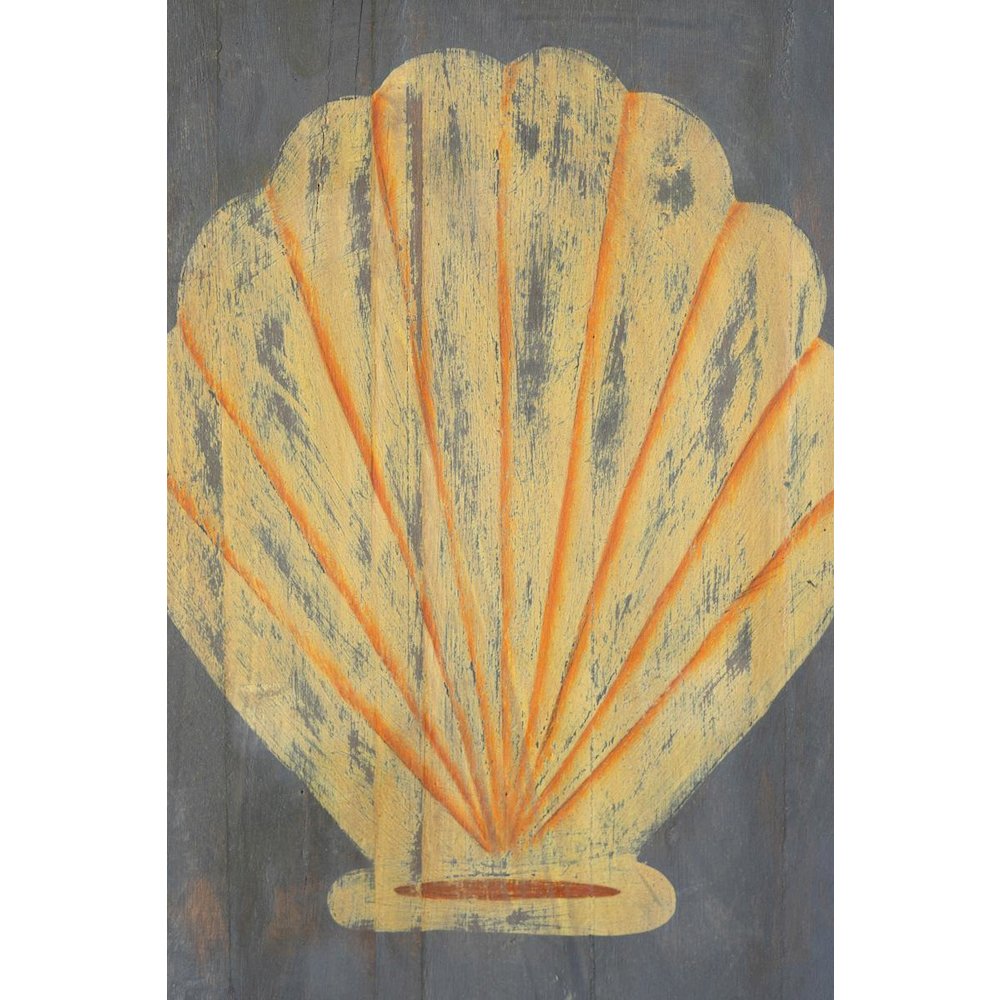 Set Of Four Painted Wood Coastal Wall Art