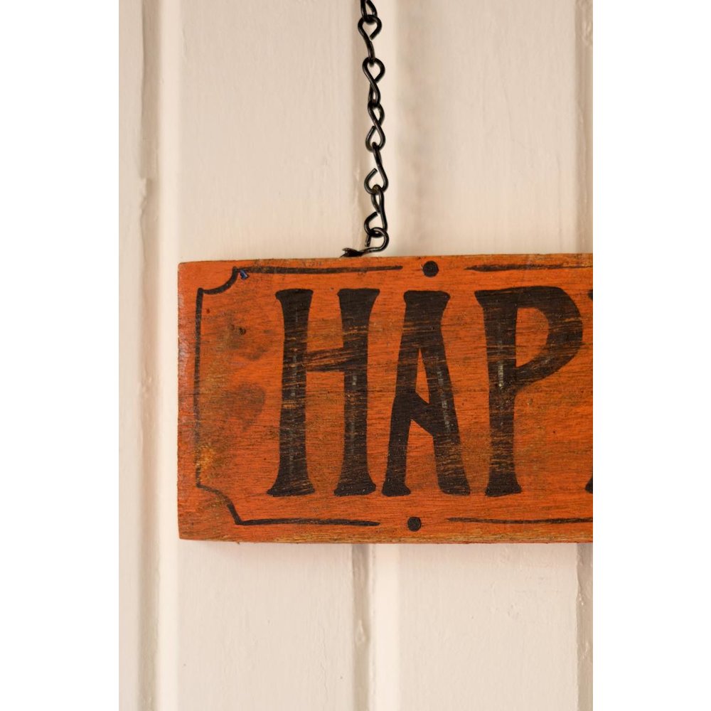 Happy Haunting Bat Door Hanger